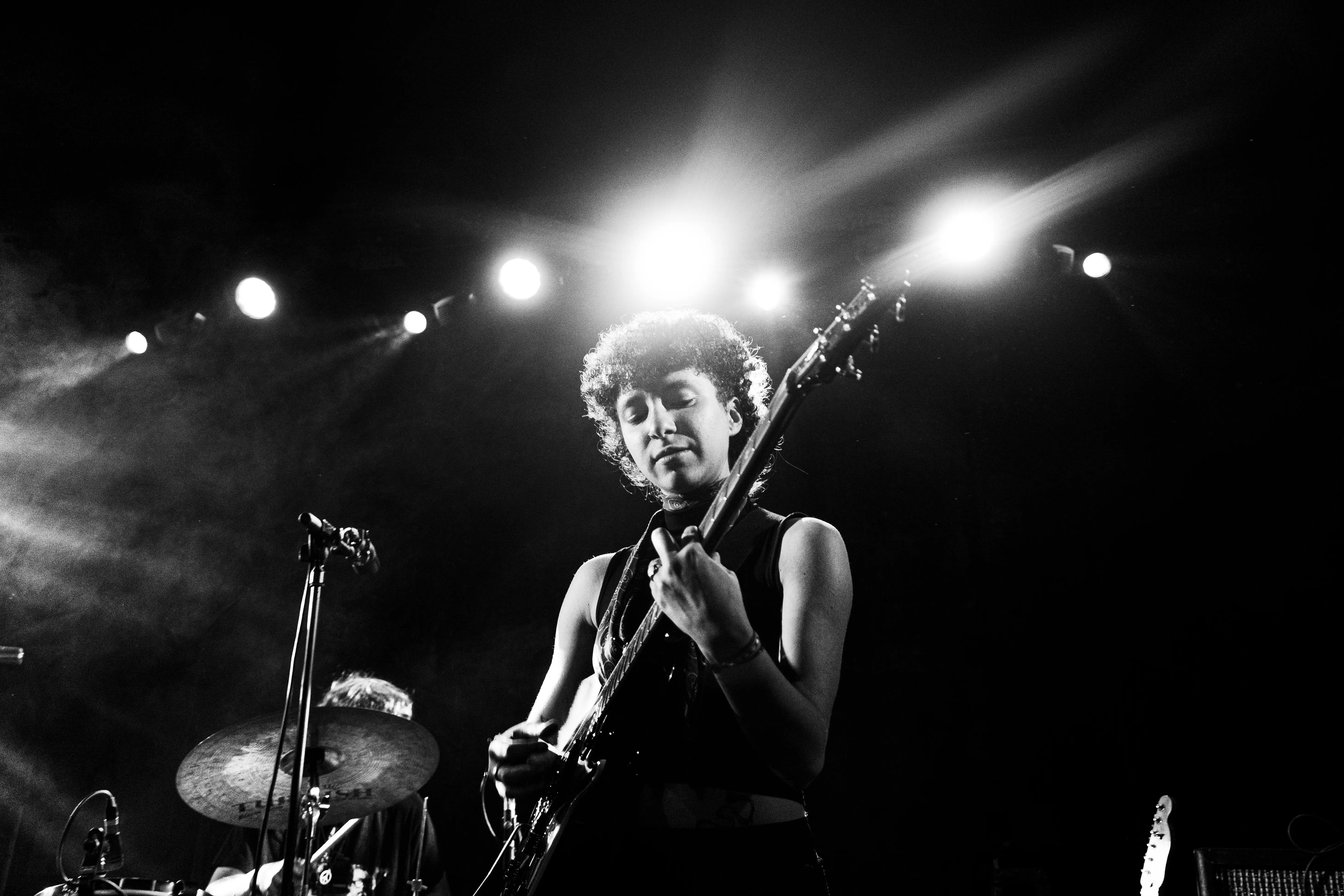 Photographie studio d'un model.