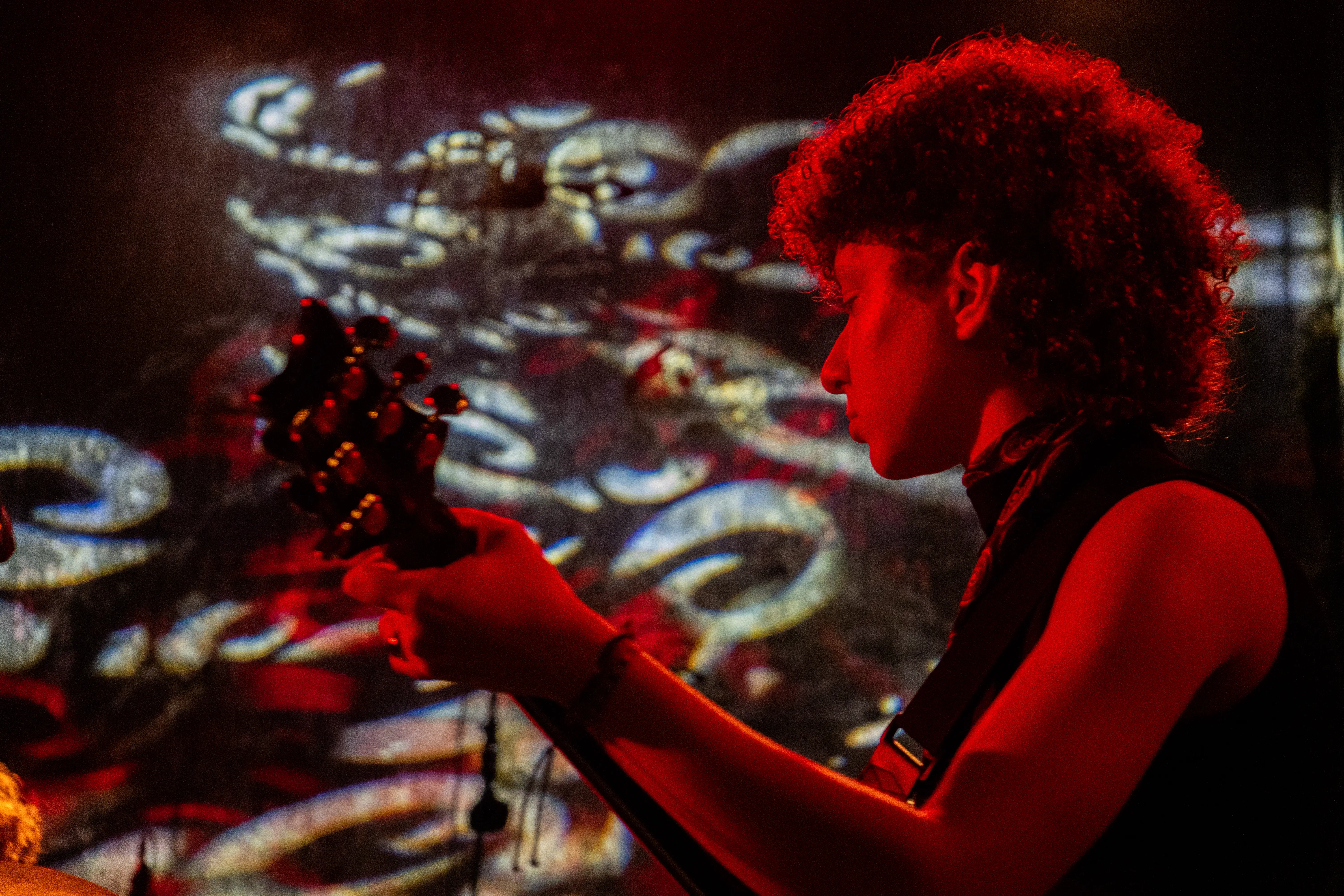 Photographie studio d'un model.