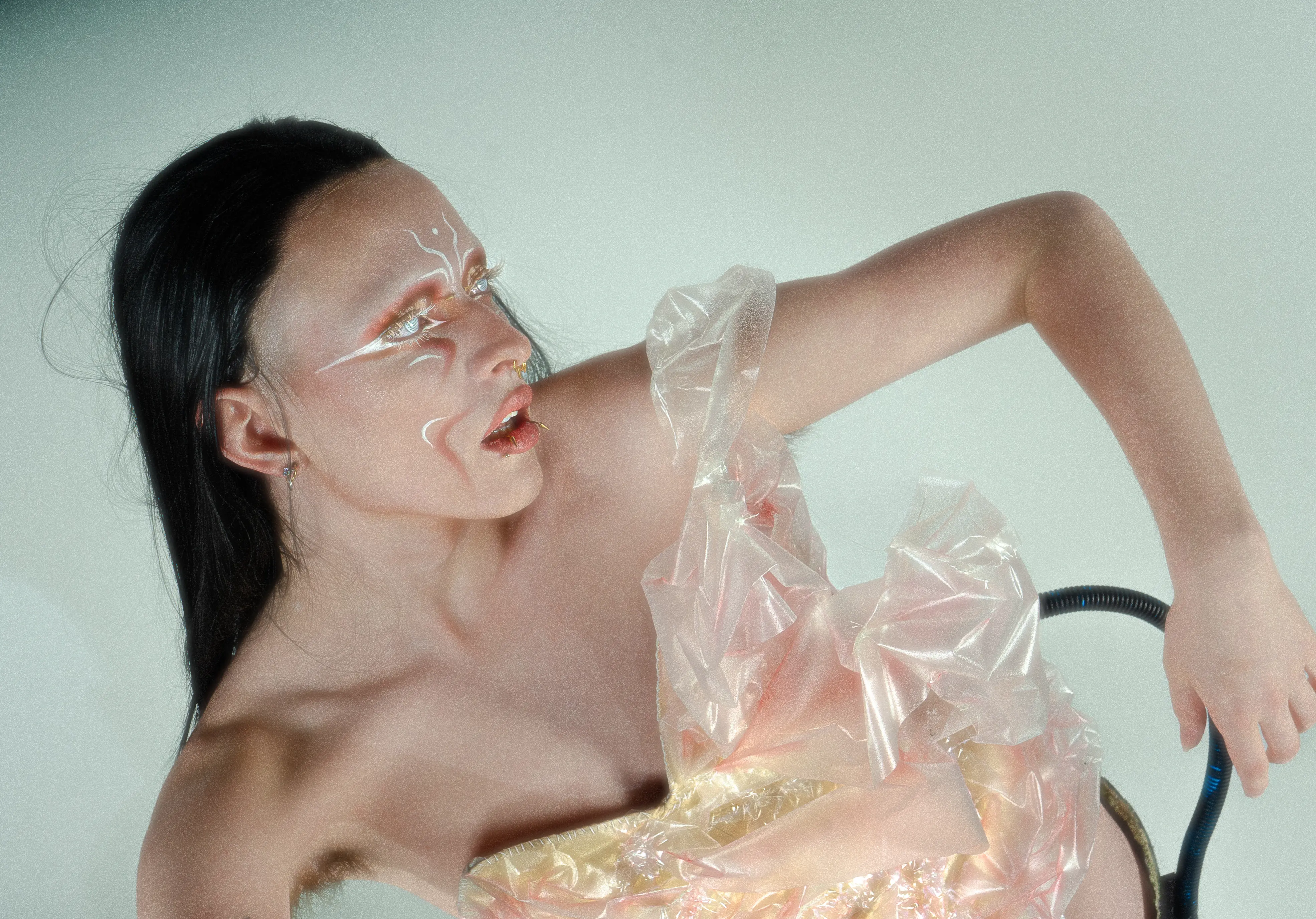 Photographie studio d'un model.