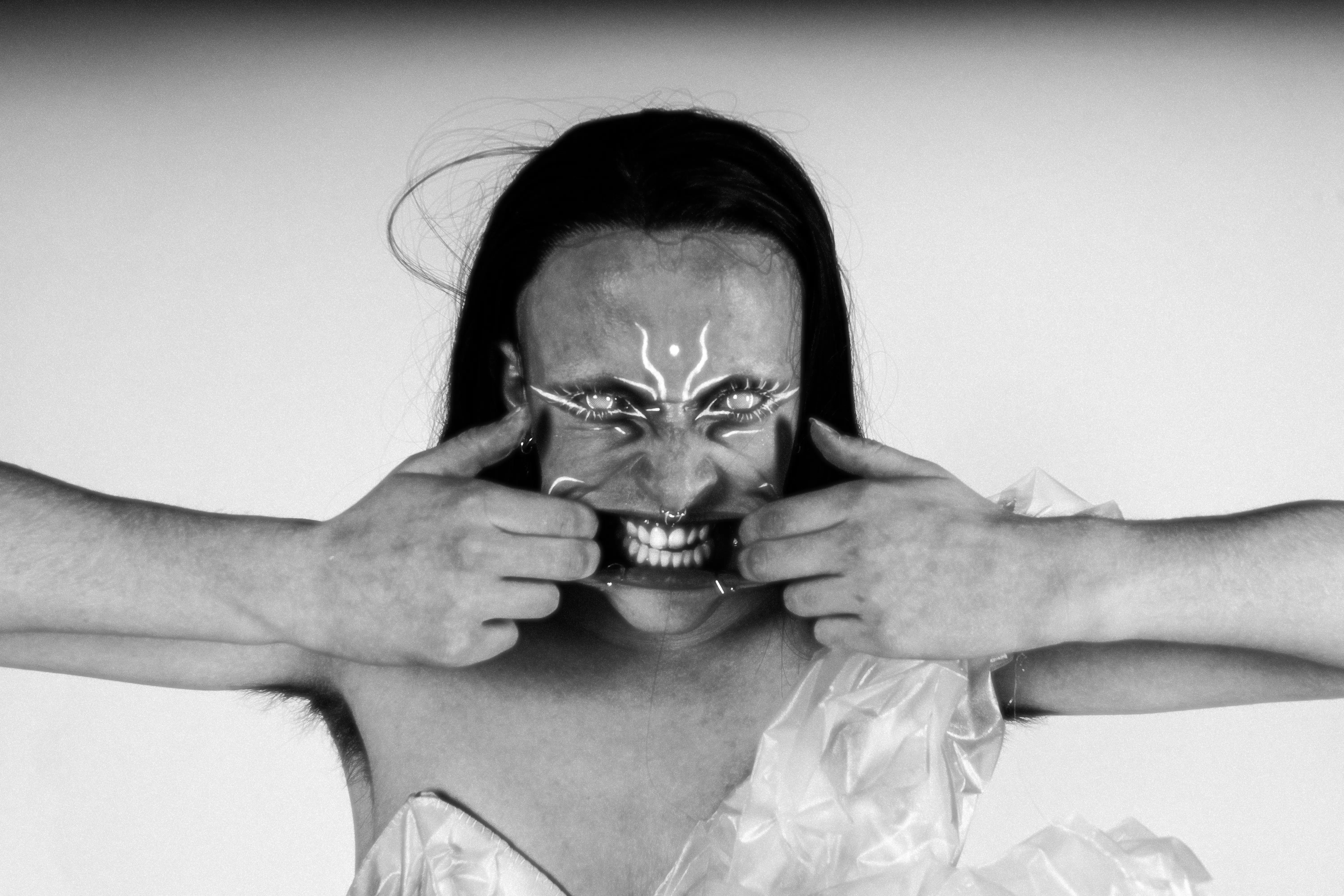 Photographie studio d'un model.